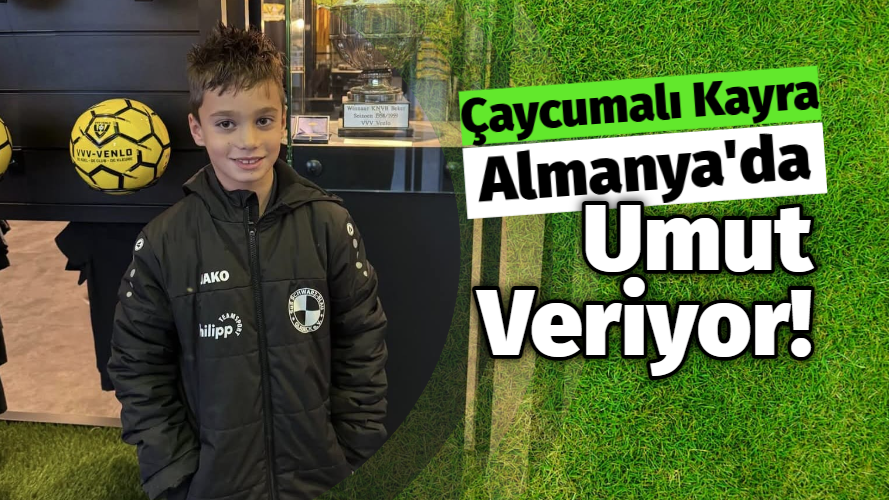 Çaycumalı Ailenin Gururu Kayra Koçak, Almanya’da Geleceğe Umut Veriyor Almanya’da