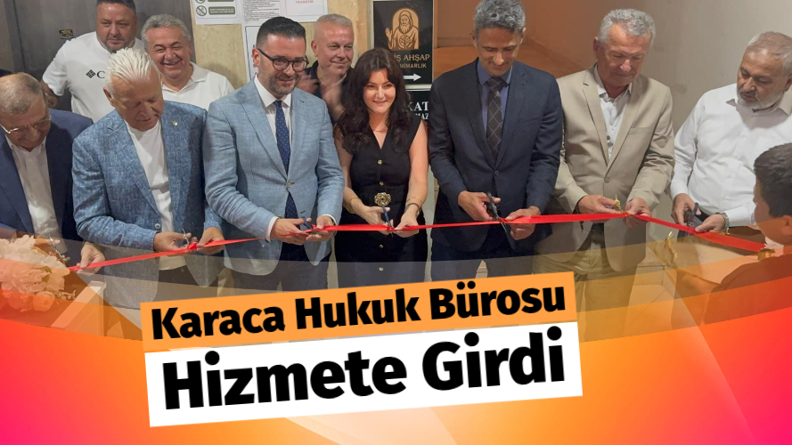 Karaca Hukuk ve Arabuluculuk Bürosu Çaycuma'da Törenle Hizmete Açıldı