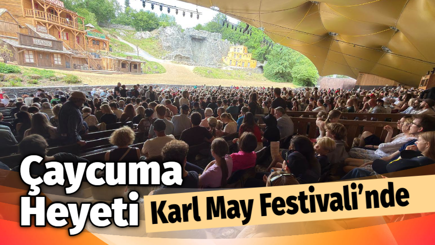 Çaycuma Heyetine Almanya'da Unutulmaz Gösteri