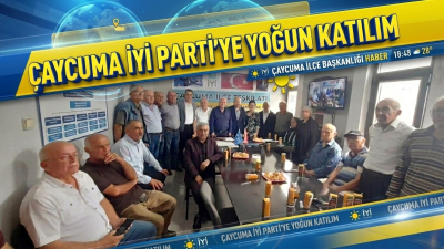 Gelecek Partisi’nin kapanma sürecine girmesinin ardından Çaycuma teşkilatından sürpriz bir