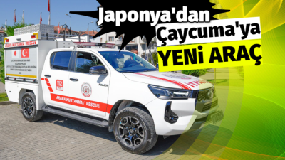 Japonya Hibe Programı’ndan Çaycuma’ya Yeni Araç