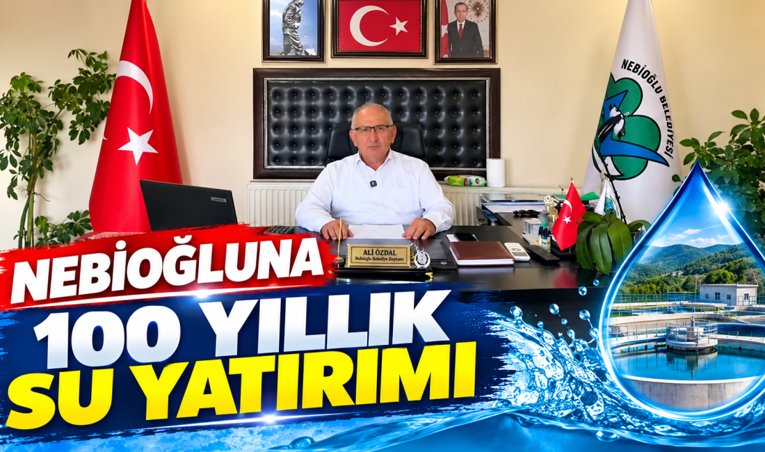 Nebioğlu Beldesi’nde uzun yıllardır süregelen su sıkıntısı tarih oluyor. Beldeye