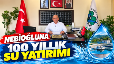 Nebioğlu Beldesi’nde uzun yıllardır süregelen su sıkıntısı tarih oluyor. Beldeye