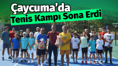 Geleceğin Tenisçileri Çaycuma’da Buluştu
