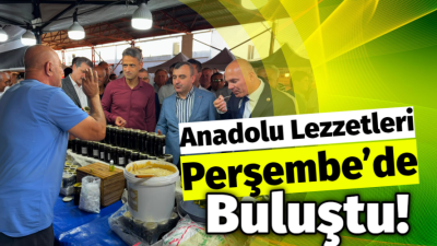 Perşembe'de Festival Heyecanı: Anadolu Lezzetleri Buluştu