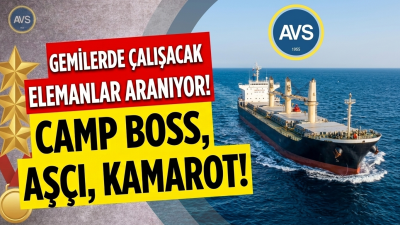AVS Catering Services’ten Gemi Personeli İlanı: “Ekibimizi Büyütüyoruz” Denizcilik sektöründe