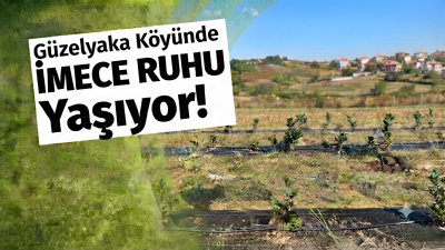 &nbsp; Köylüler, ihtiyaç duyulan bölgeye su ulaştırmak için imece usulüyle