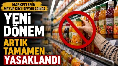 Meyve Sularında Tatlandırıcı Yasağı