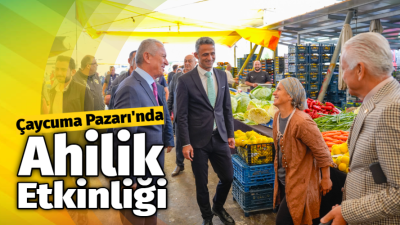 Çaycuma Pazarı'nda Ahilik Etkinliği