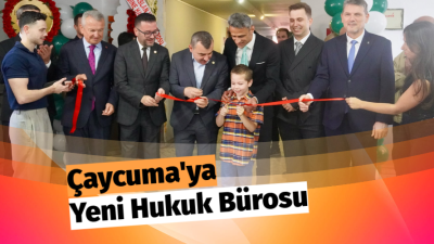Çaycuma Koçkan-Zeren İş Hanı’nda hizmet verecek Ali Semih Boz Hukuk