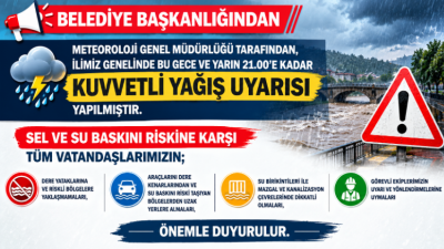Meteoroloji Uyardı: Yağışlara Dikkat!