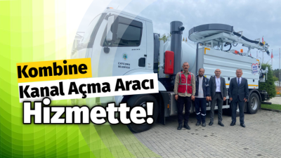 Kombine kanal açma aracı hizmette