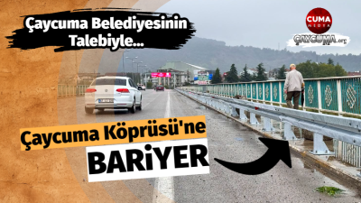Çaycuma Belediyesinin talebiyle çalışma tamamladı.