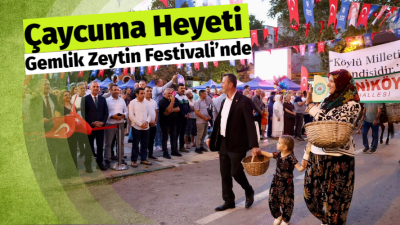 Gemlik’te Renkli Kortej ve Kervan Geçişi