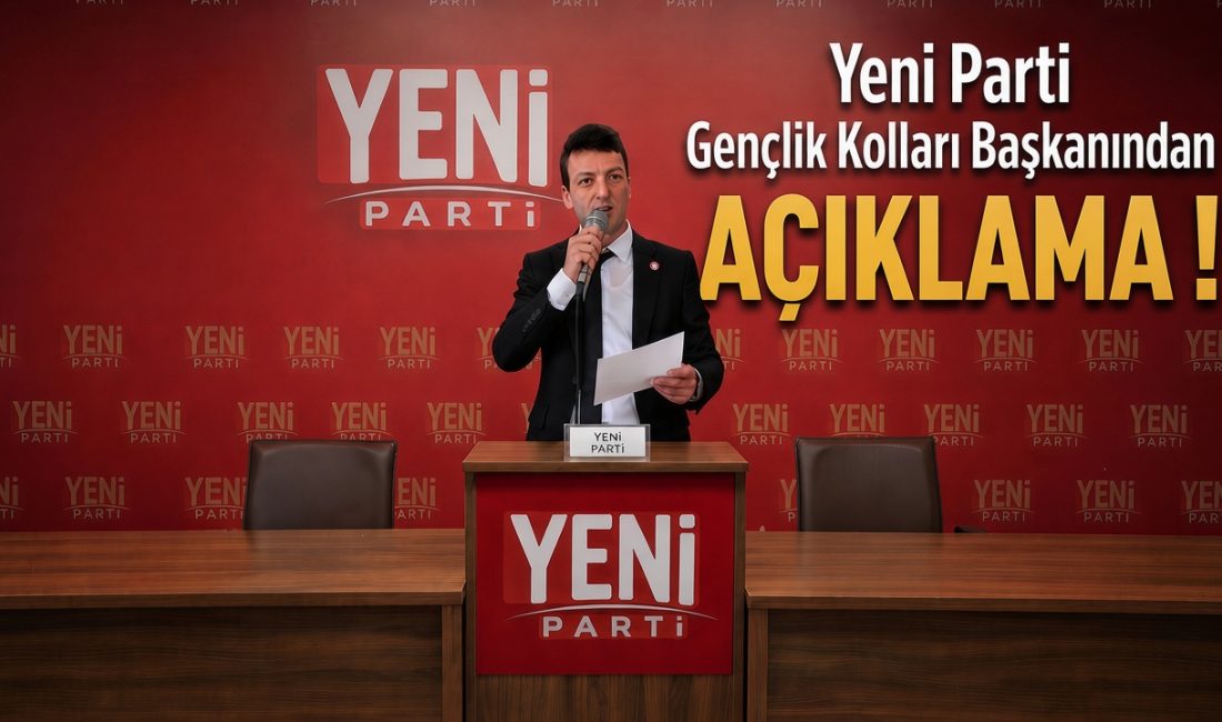 “Çaycuma Yeni Parti Gençlik Kolları Başkanı Yasin Topçu’nun açıklaması şöyle:”