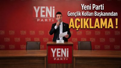 “Çaycuma Yeni Parti Gençlik Kolları Başkanı Yasin Topçu’nun açıklaması şöyle:”