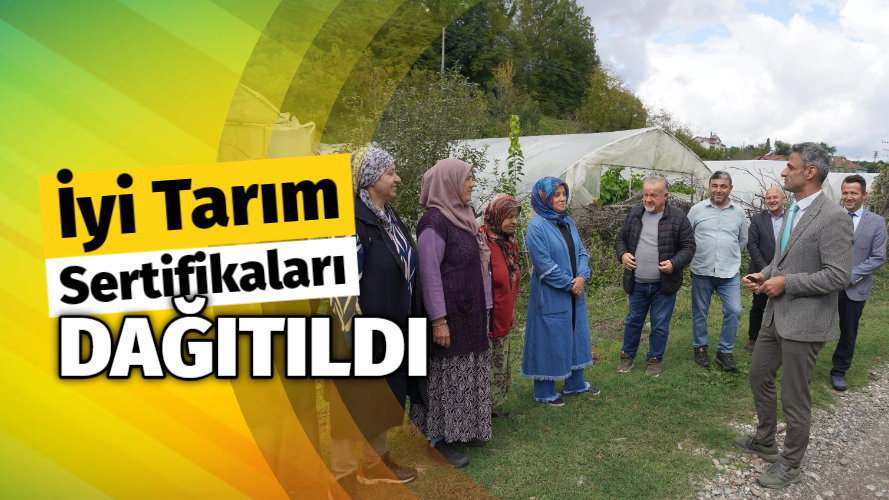 Çaycuma’da Güvenilir Gıda İçin İyi Tarım Adımı