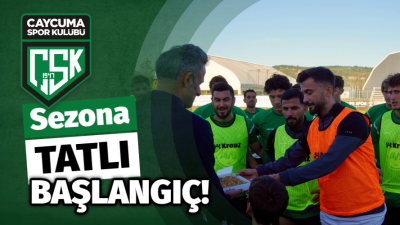 Çaycumaspor Sezon Hazırlıklarını Sürdürüyor