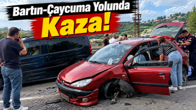 Yaralı Sürücü Hastaneye Kaldırıldı