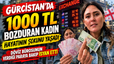 Gürcistan’da 1000 TL Bozduran Türk Vatandaşının Şok Yaşadı! 