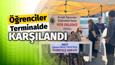 BEÜN Öğrencilerine Terminalde Danışma Standı ve Ücretsiz Servis