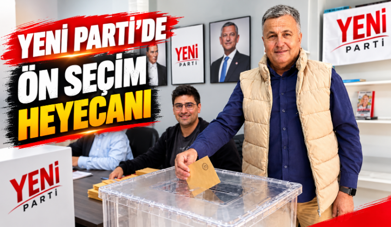 Yeni Parti Çaycuma İlçe Başkanlığı'nda Kritik Ön Seçim Heyecanı Başladı