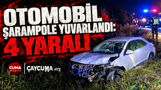 4 kişi yaralandı