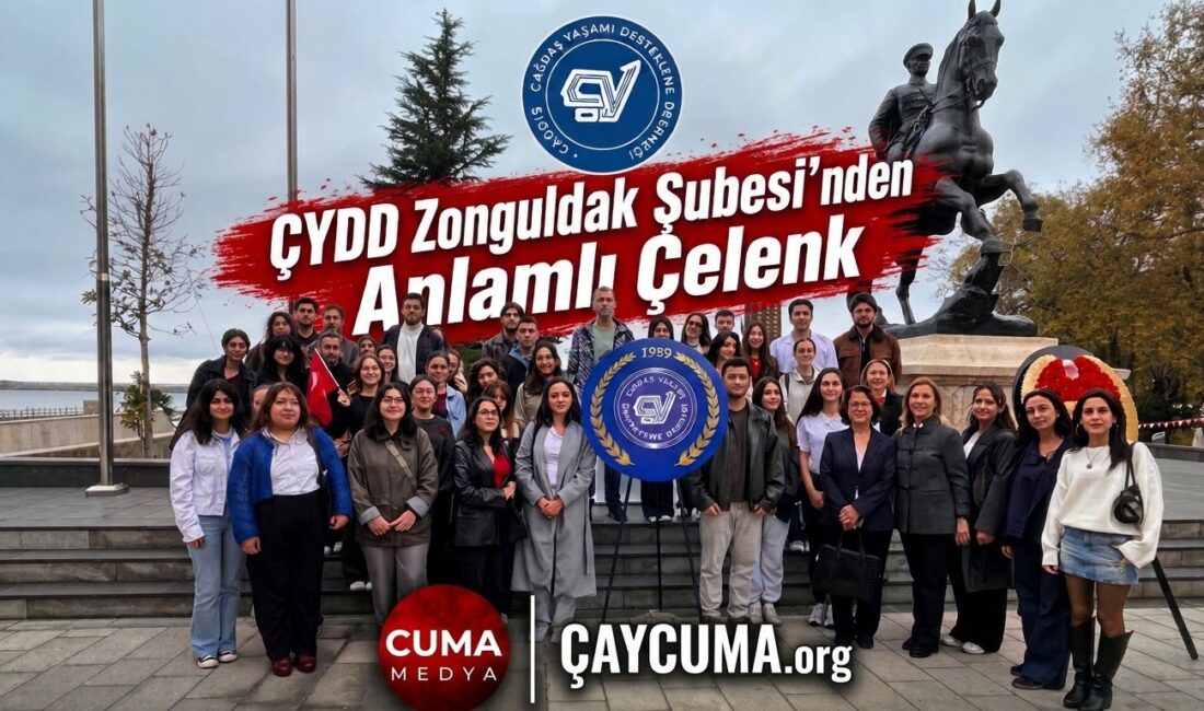 Çağdaş Yaşamı Destekleme Derneği (ÇYDD) Zonguldak Şubesi üyeleri, Türkiye Cumhuriyeti’nin