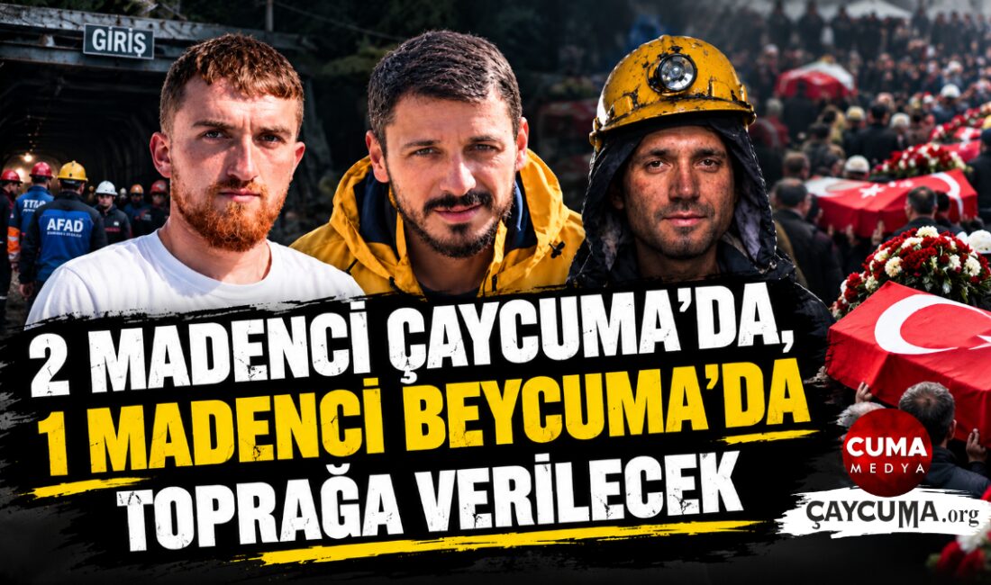 2 Madenci Çaycuma'da, 1 madenci Beycuma'da