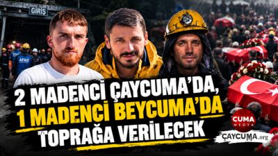 2 Madenci Çaycuma'da, 1 madenci Beycuma'da