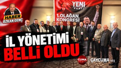YENİ PARTİ ZONGULDAK İL YÖNETİMİ BELLİ OLDU Yeni Parti Zonguldak
