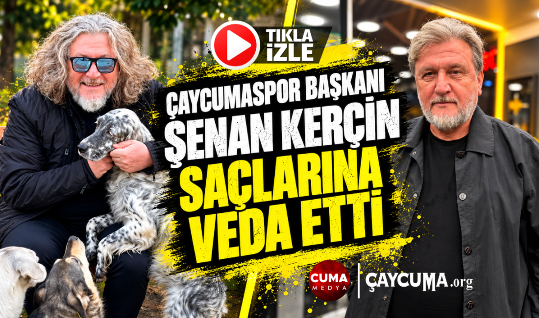 Çaycumaspor Başkanı Şenan Kerçin Saçlarına Veda Etti