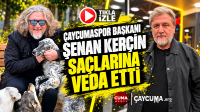 Çaycumaspor Başkanı Şenan Kerçin Saçlarına Veda Etti