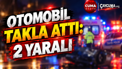 Otomobil, seyir halindeyken kontrolden çıktı