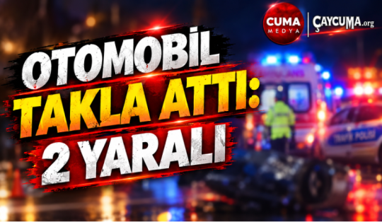 Otomobil, seyir halindeyken kontrolden çıktı