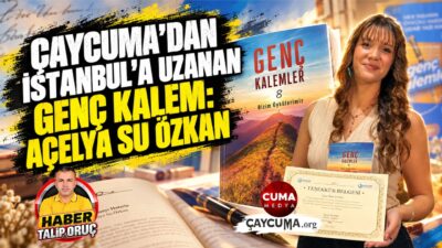 Çaycuma Güzelyaka köyünden olup İstanbul’da yaşamını sürdüren genç yazar adayı