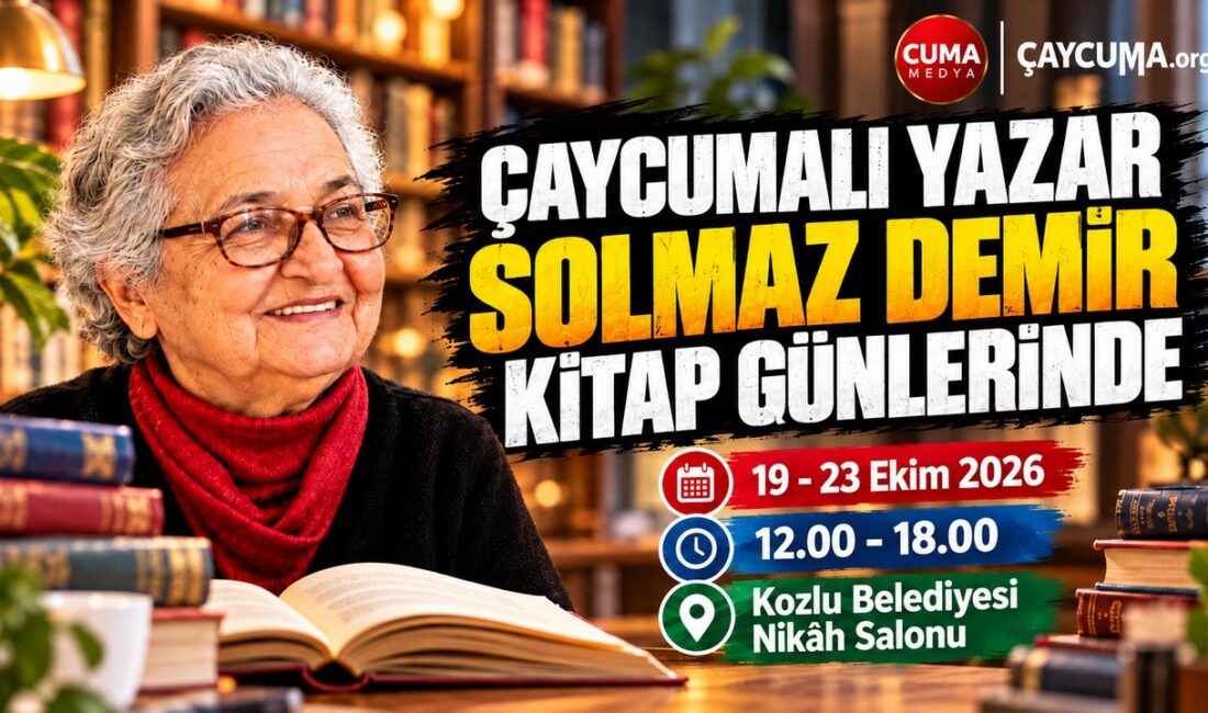 Çaycumalı Şair Solmaz Demir ve Birbirinden Değerli Yazarlar Okurlarıyla Buluşuyor!