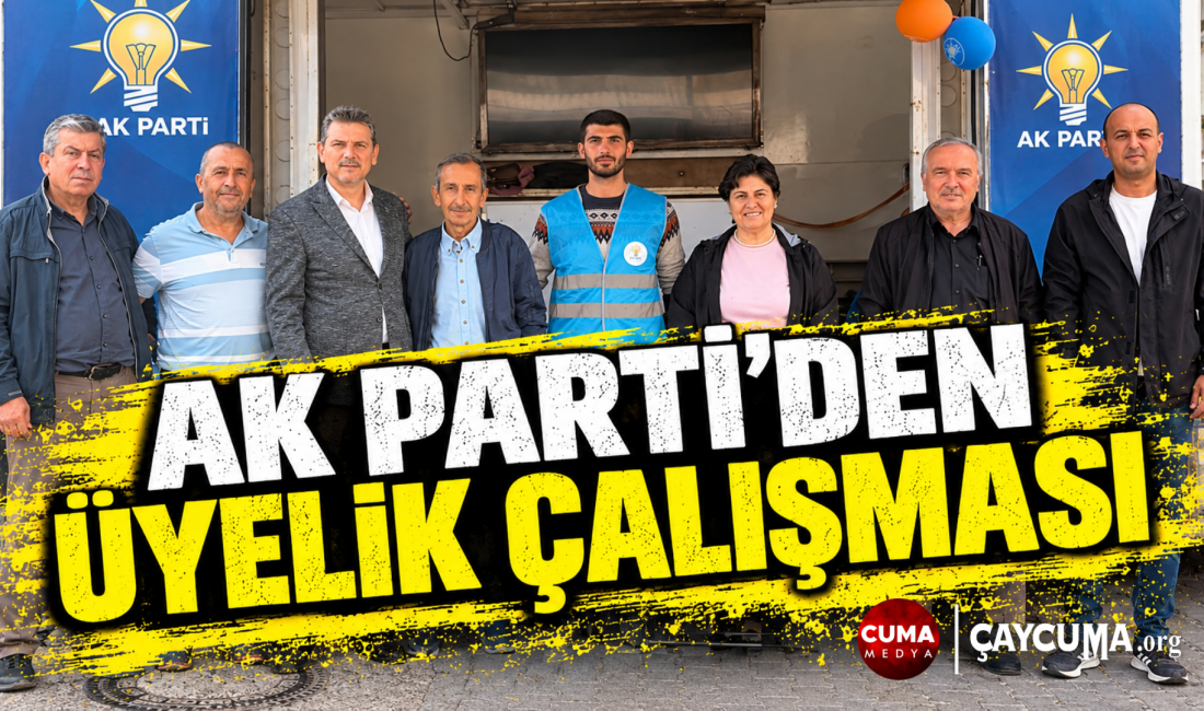Çaycuma'da "AK Nokta" ile Üyelik Çalışması
