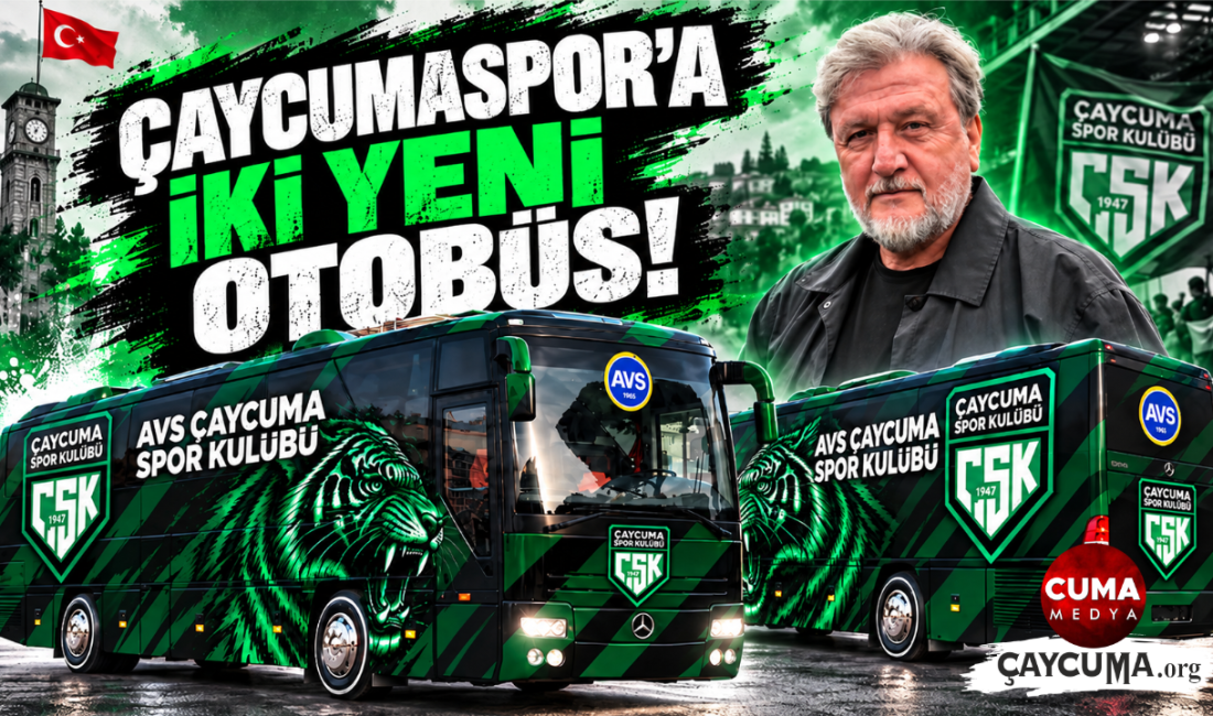 BİRİ ALTYAPIYA, BİRİ A TAKIMA İKİ YENİ OTOBÜS!