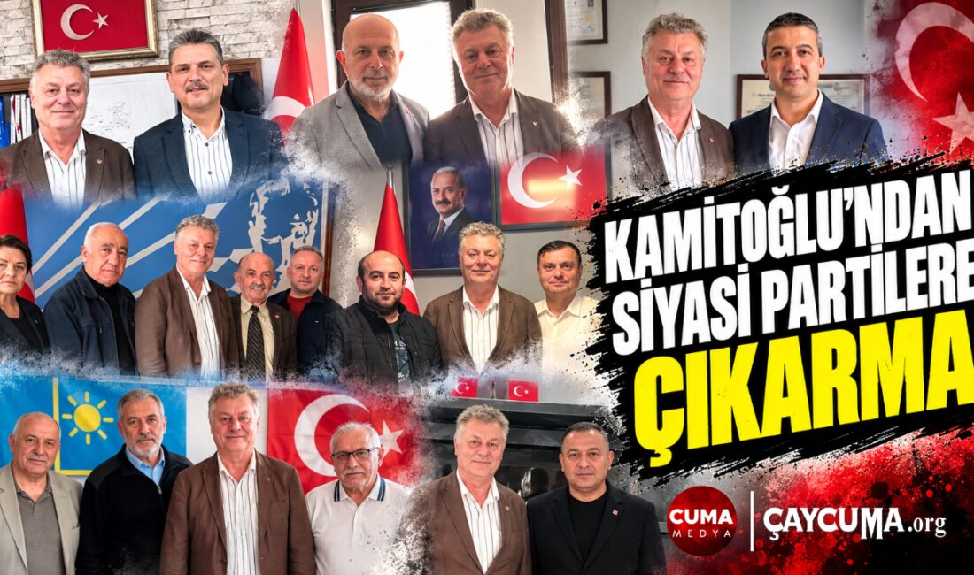 Çaycuma’da TSO Seçim Maratonu Siyasi Parti Ziyaretleriyle Başladı
