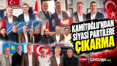 Çaycuma’da TSO Seçim Maratonu Siyasi Parti Ziyaretleriyle Başladı