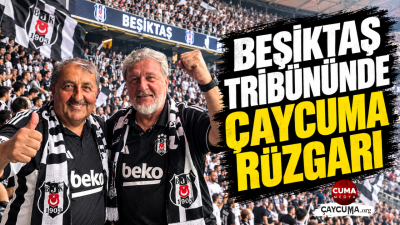 Başkan Kerçin ve Gazeteci Karakuş Beşiktaş Maçını 1 Numaralı Locada