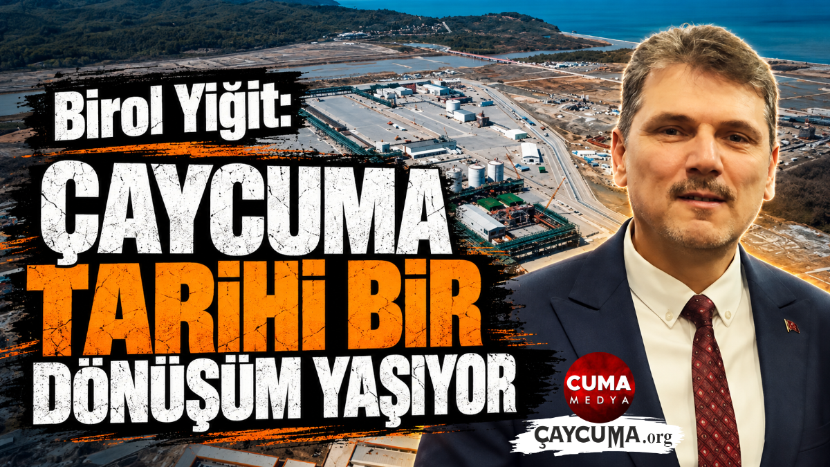 Birol Yiğit: "Çaycuma Tarihi Bir Dönüşüm Yaşıyor"