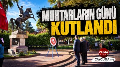 Atatürk Anıtı'na çelenk sunuldu