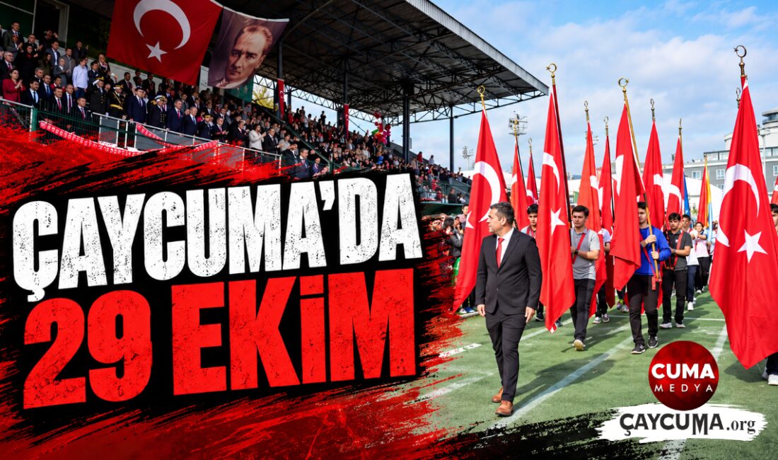 Çaycuma’da 29 Ekim Cumhuriyet Bayramını Kutladık Cumhuriyetimizin kuruluşunun 103. yıl