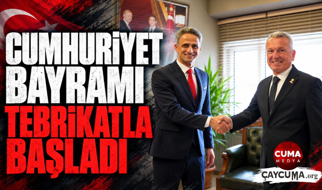 Kaymakam Kaya’dan Cumhuriyet Bayramı Tebriği