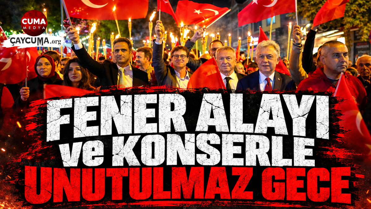 Çaycuma’da Cumhuriyet Bayramı’nda Görkemli Kutlama