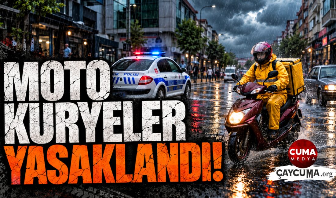 Çaycuma’da Motokuryelerin Trafiğe Çıkışı Yasaklandı Çaycuma Kaymakamlığı tarafından yapılan açıklamada,