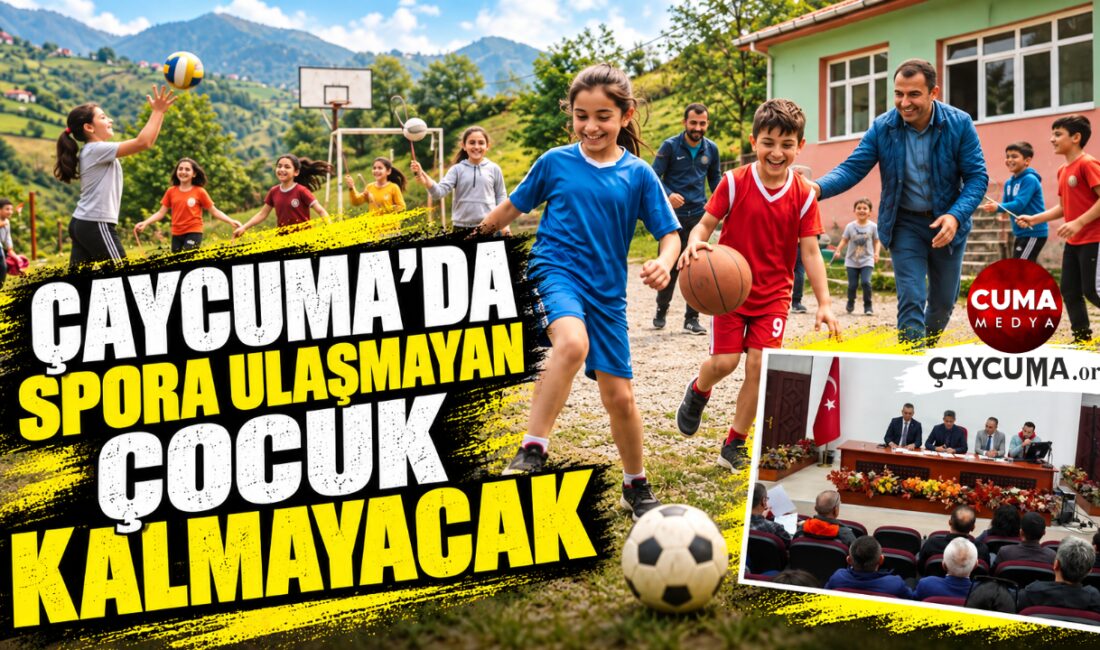 Köy Okulları Sporla Buluşuyor: Çaycuma’da Koordinasyon Toplantısı