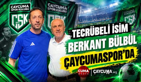 ÇAYCUMASPOR'DA ALTYAPIYA BERKANT BÜLBÜL İMZASI